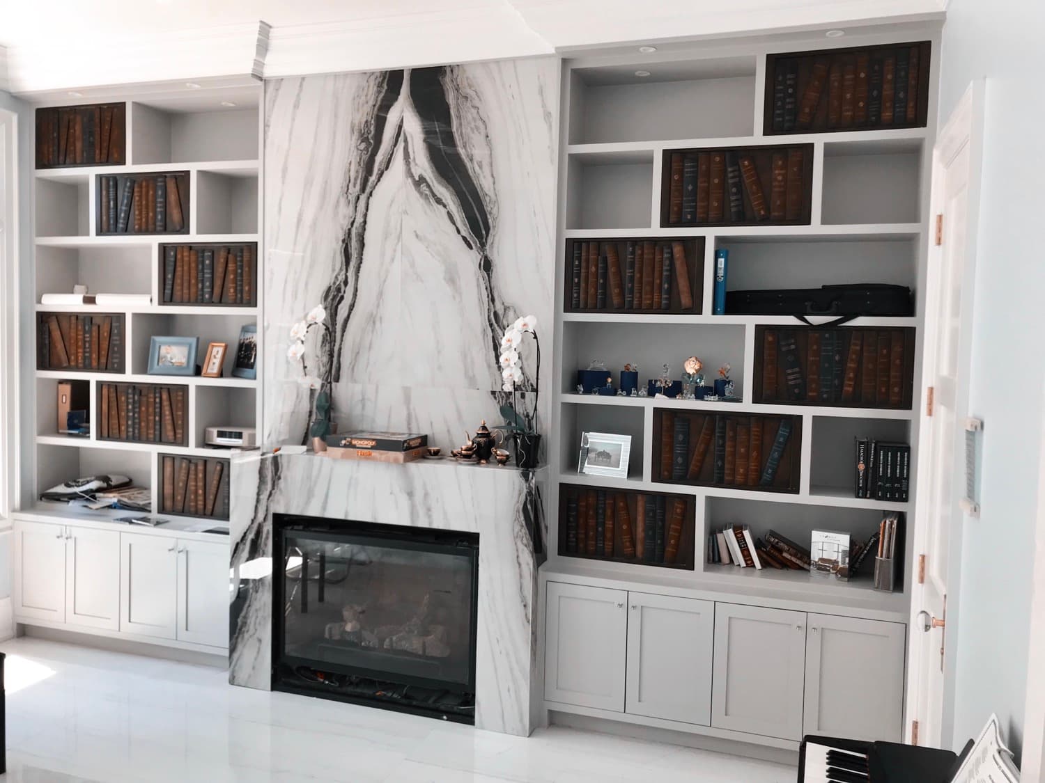 Book-Matched Marble